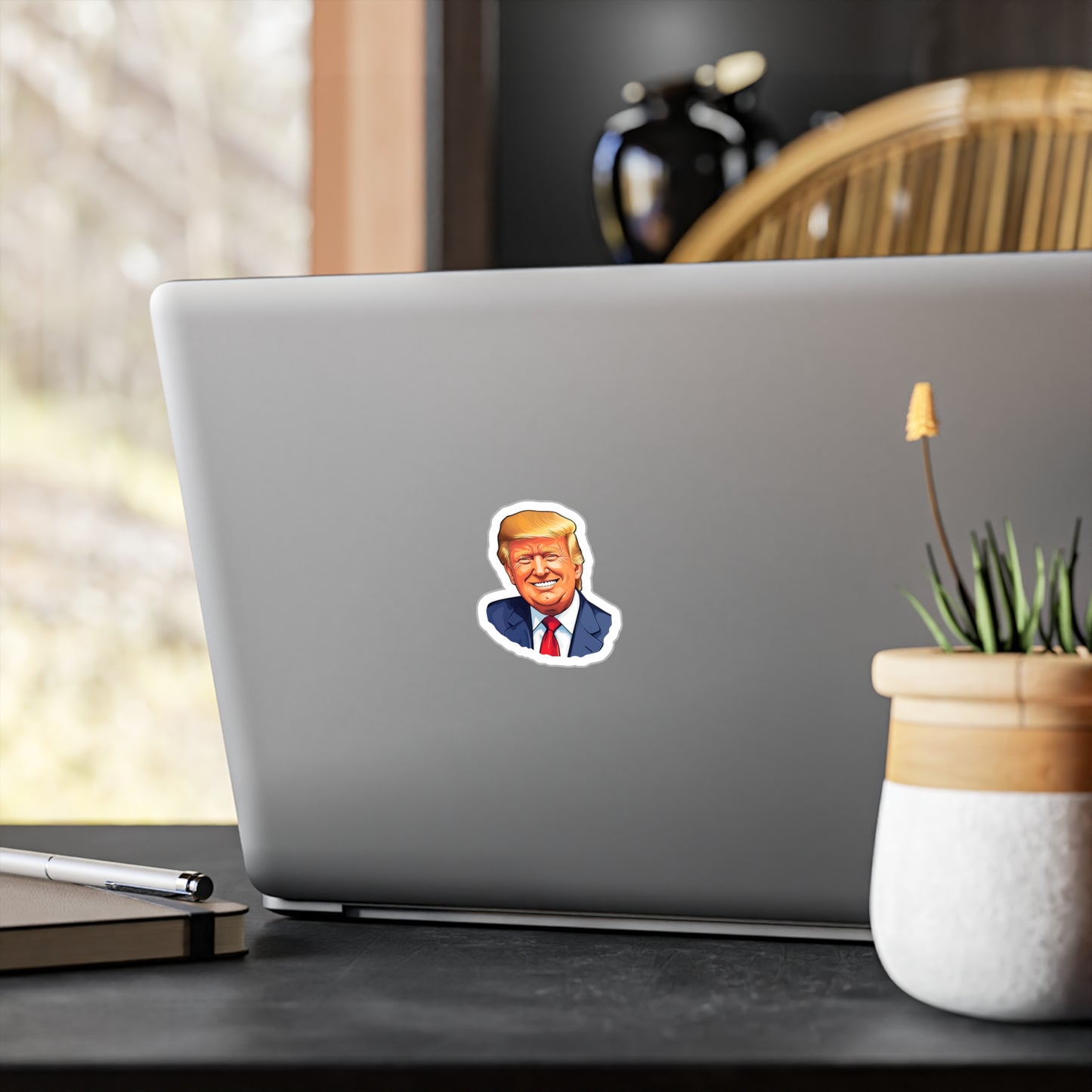 Daddy Trump Smiling for You Sticker