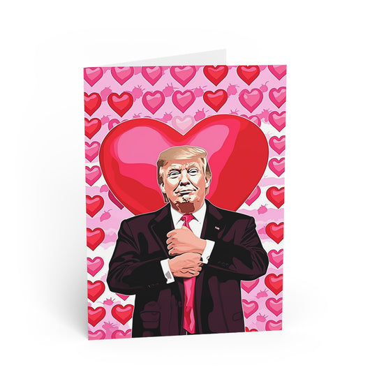 Daddy Trump Greeting Card of Love (blank inside)