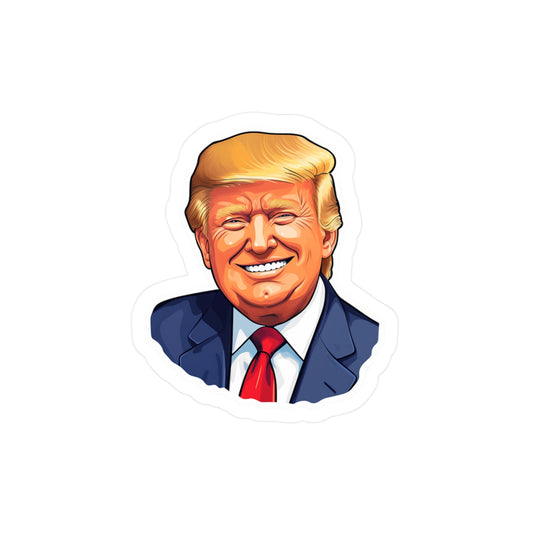 Daddy Trump Smiling for You Sticker